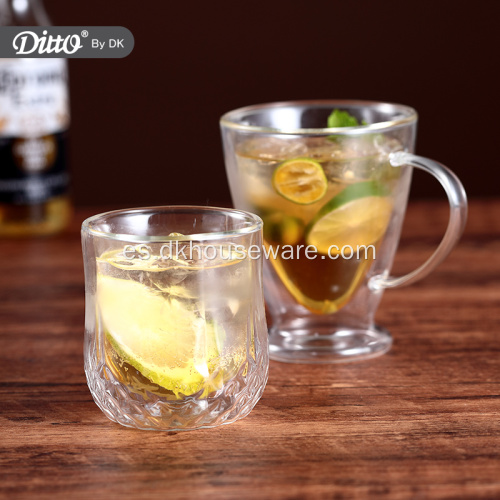 Vaso Highball reutilizable ecológico con aislamiento térmico